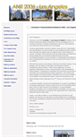 Mobile Screenshot of la2006.anrmeeting.org